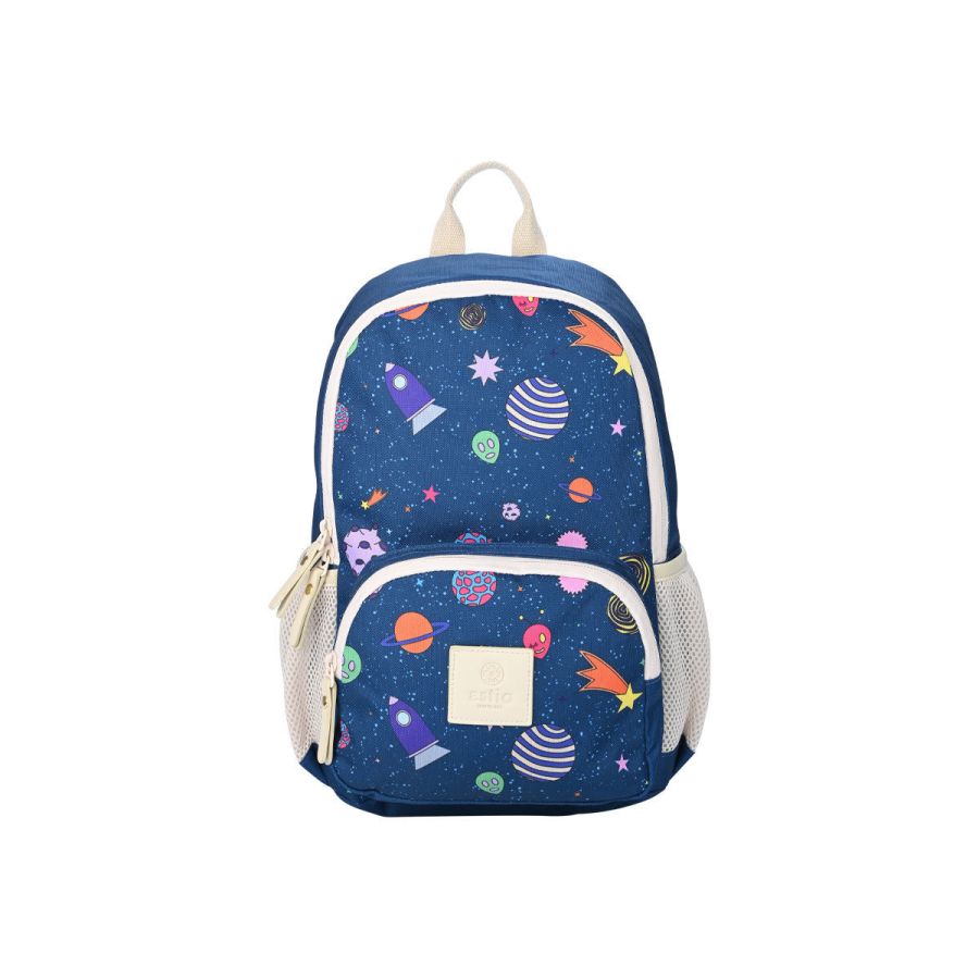 Τσάντα Πλάτης Παιδική 10lt 26x11xH36cm Cosmic Voyagers Estia Home Art Save the Aegean 01-21290