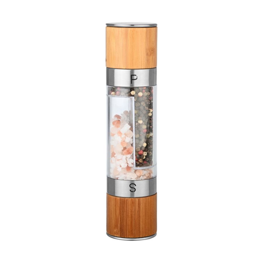 Μύλος για Αλάτι-Πιπέρι Διπλός Estia Home Art Bamboo Essentials 01-20293