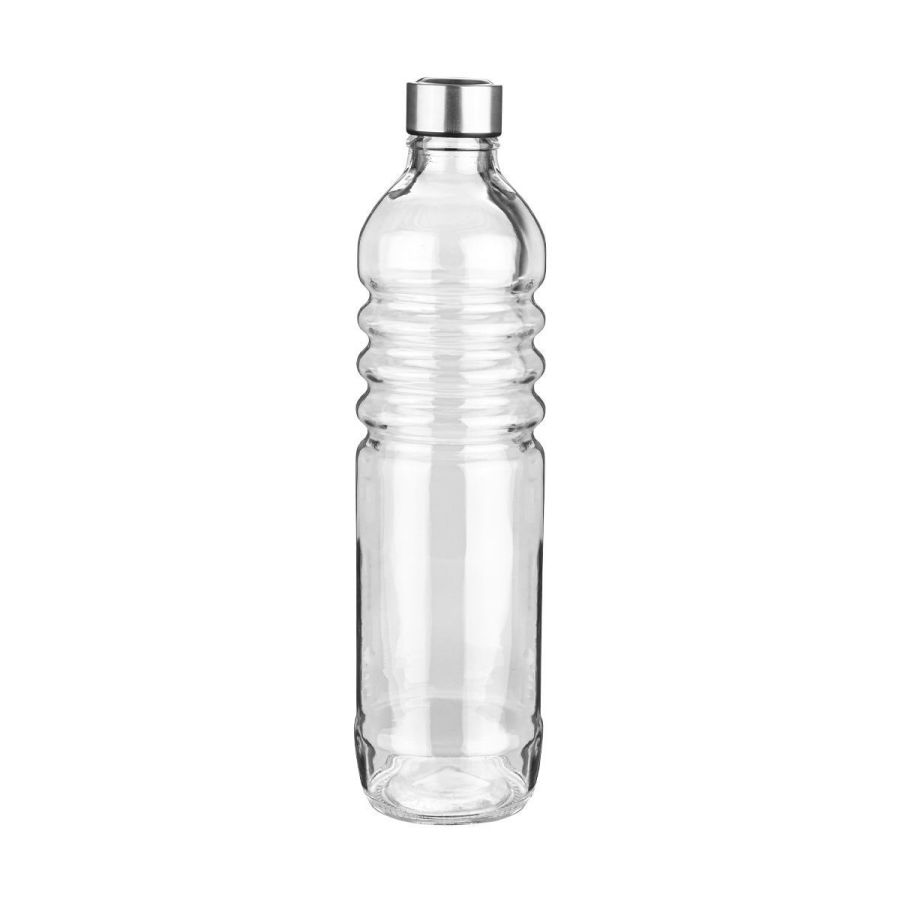 Μπουκάλι Γυάλινο 1250ml με Μεταλλικό Καπάκι Estia Home Art 01-21900