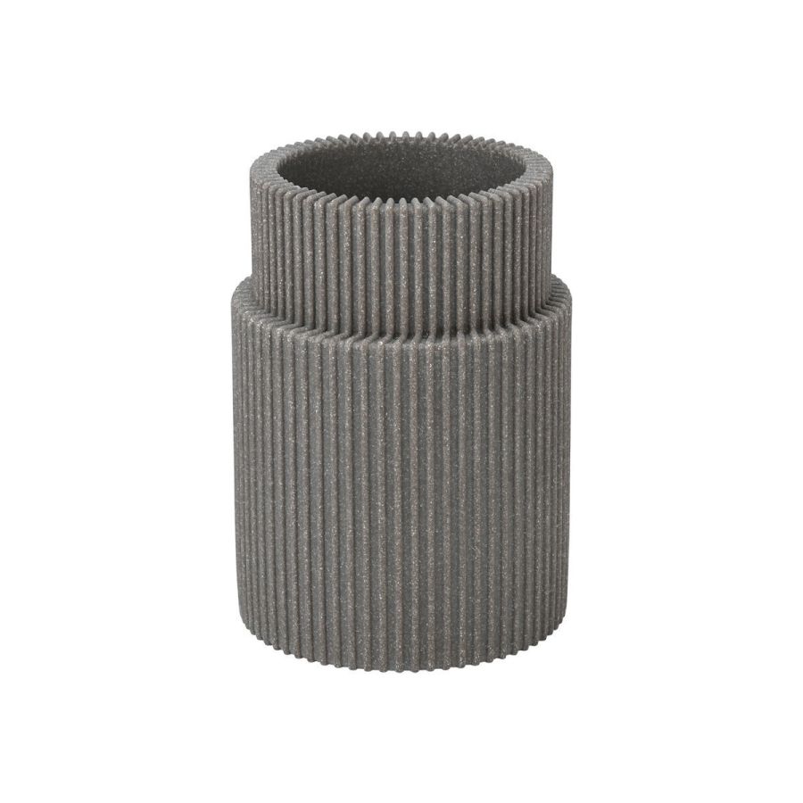 Ποτηράκι Μπάνιου Ρητίνη Γκρι Estia Home Art Wire 02-25786