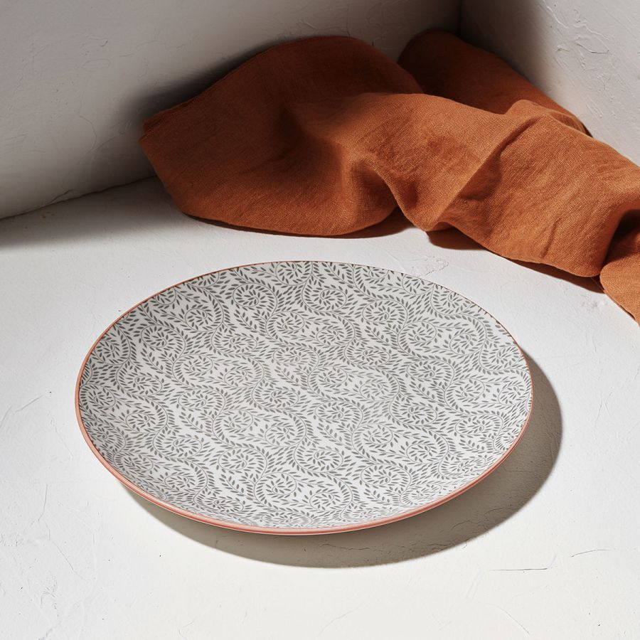 Πιάτο Πορσελάνινο Ρηχό 27cm Estia Home Art Vines 07-21719