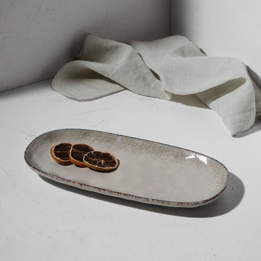 Πιατέλα Οβάλ 31cm Stoneware Vignette Seal 07-24338