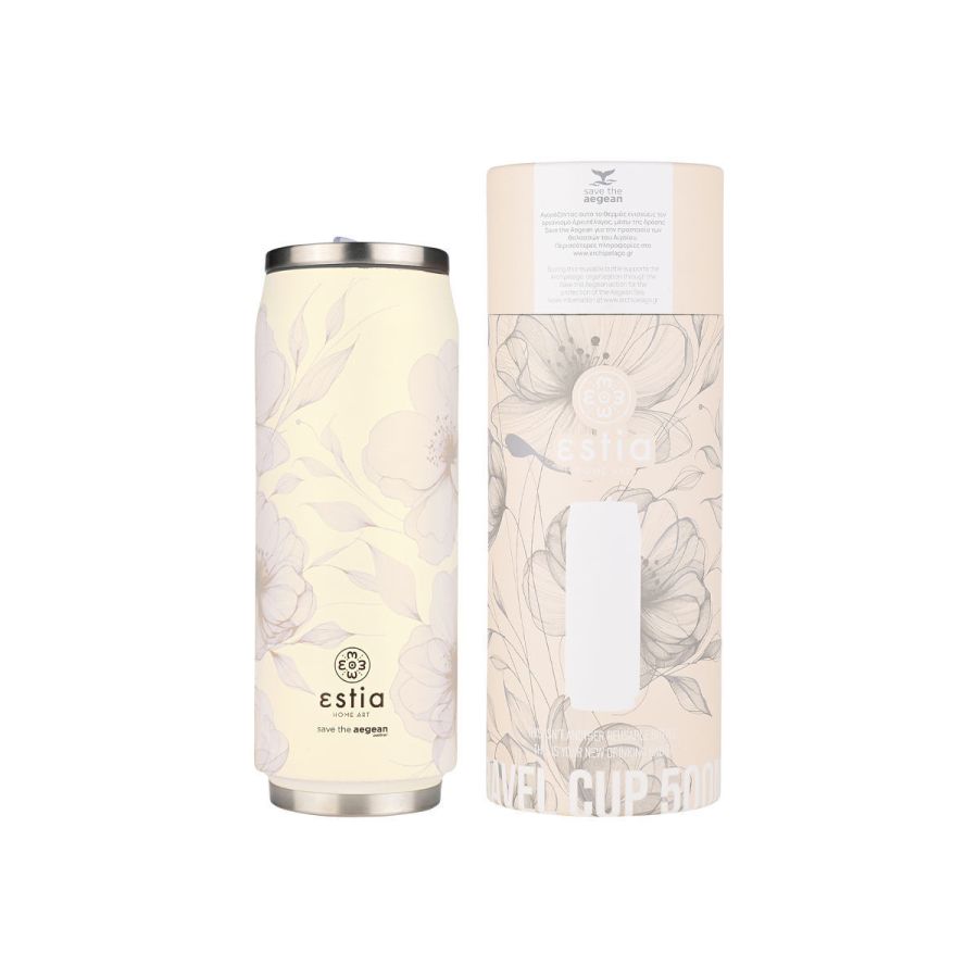 Θερμός 500ml Travel Cup Terra Serenity Save The Aegean Estia Home 01-22778