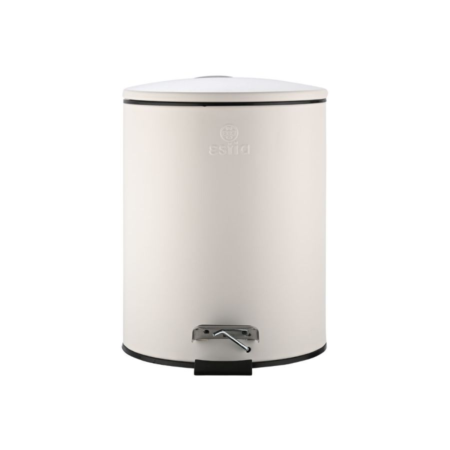 Χαρτοδοχείο Μπάνιου Λευκό 5lt Soft Close Λευκό Estia Home Art Classic White Mat  02-3746