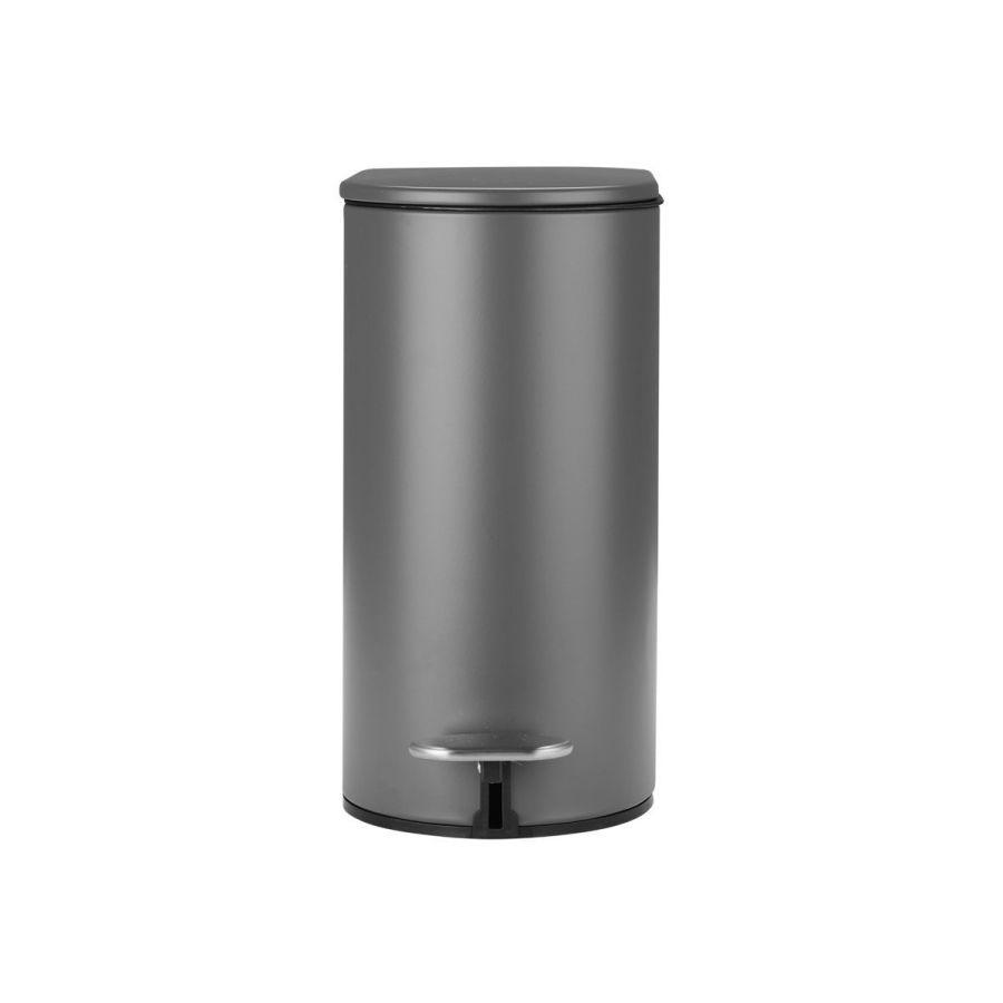 Χαρτοδοχείο Μπάνιου Γκρι Ματ 5lt Slim Soft Close Estia Home Art 02-21931