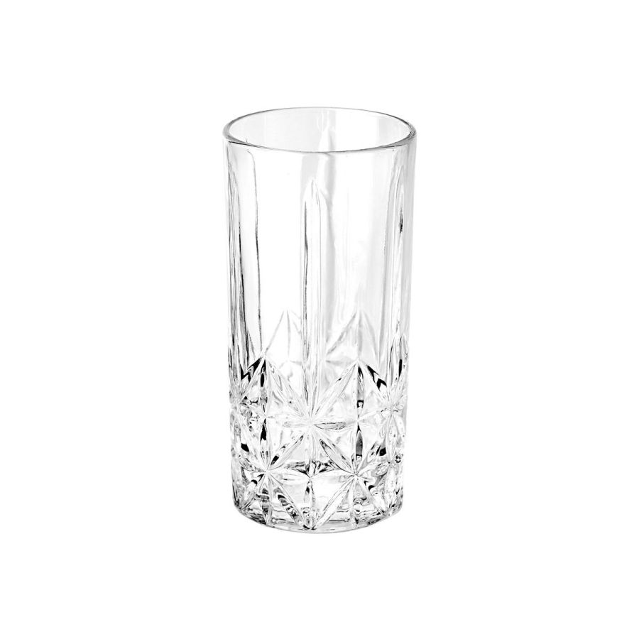 Ποτήρι Νερού Γυάλινο 385ml Σετ 8τμχ. Estia Home Art Hobstar 07-24062