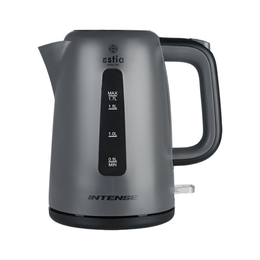 Βραστήρας 2200w 1,7lt Μαύρο Πλαστικό Estia Home Art Intense Misty 06-24628