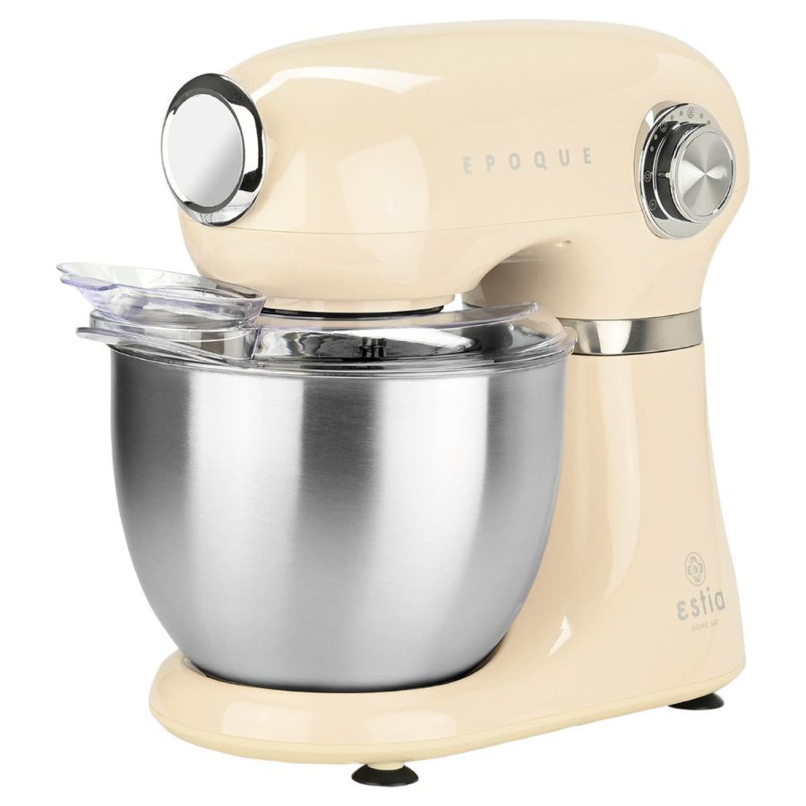 Κουζινομηχανή Κρεμ 1000w με Κάδο 5lt Estia Home Art Retro Epoque 06-26370