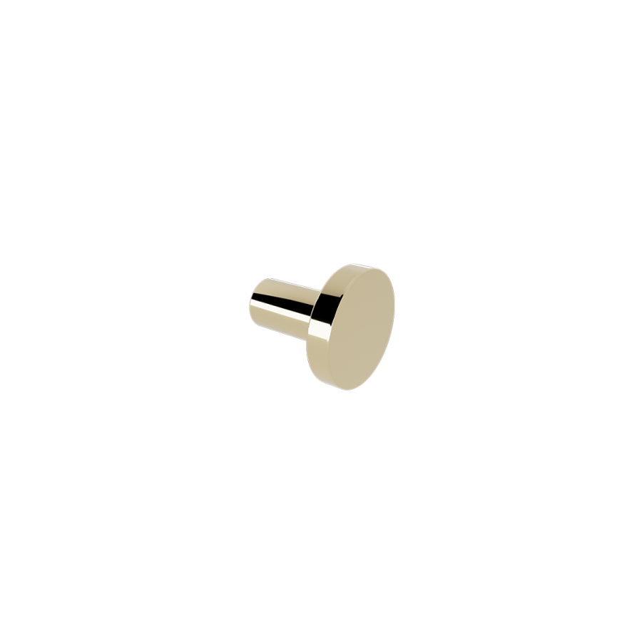 Άγκιστρο Μονό W38xD40xH38mm Light Gold Gloss PVD Verdi 3010252
