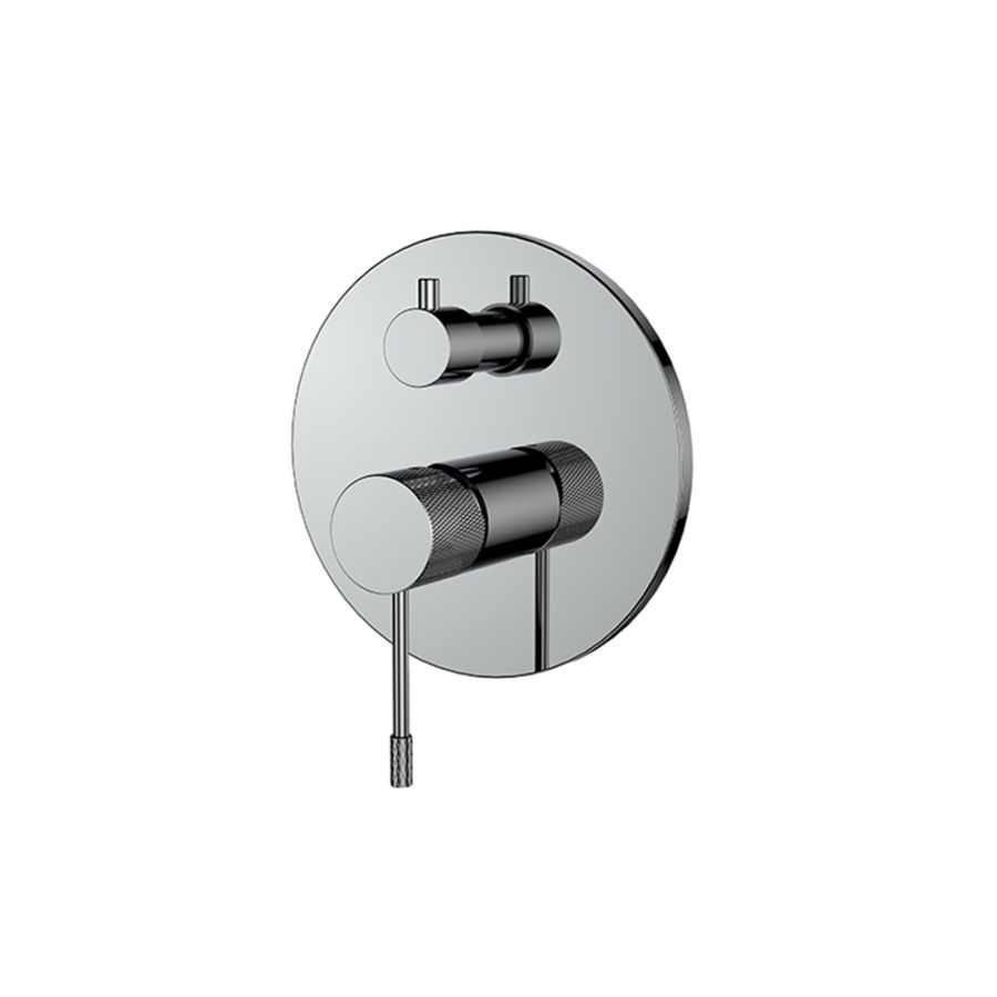 Μίκτης Εντοιχισμού Μπαταρία 2 Εξόδων Orabella Preciosa Chrome 10178