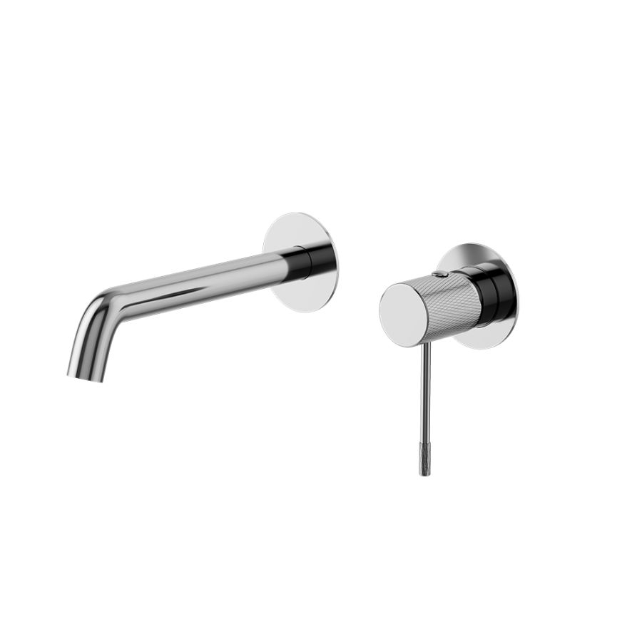 Μπαταρία Νιπτήρα Εντοιχισμού 2 Οπών Orabella Preciosa Chrome 10258