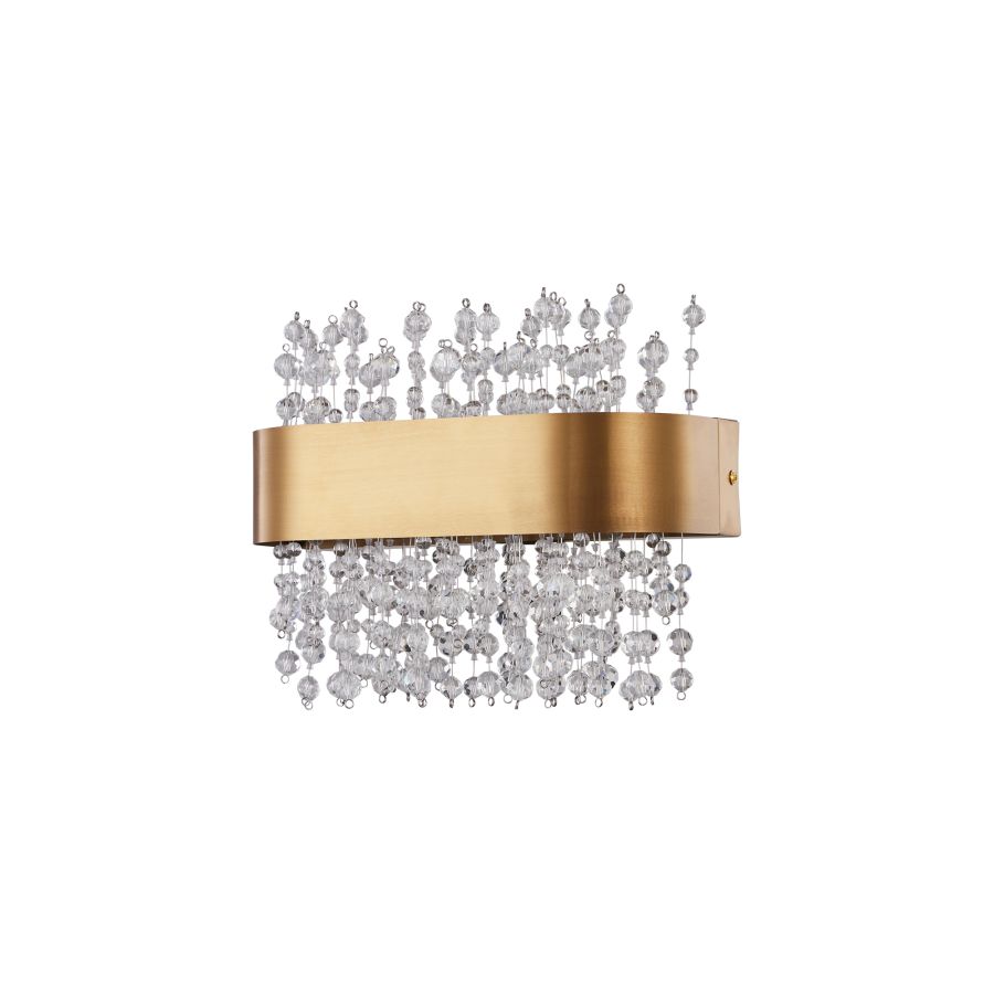 WLC 2492 GD ΑΠΛΙΚΑ LED ΧΡΥΣΗ ΟΒΑΛ ΜΕ ΚΡΥΣΤΑΛΛΑ 24W 3500K 1500 LUM ARlight 0304250