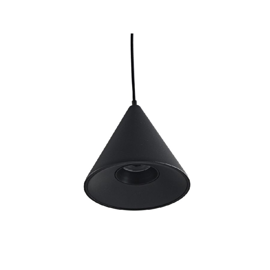 Φωτιστικό LED 7W 3000K για Chandler Track σε μαύρη απόχρωση D:9mx10,2cm 13C-00101