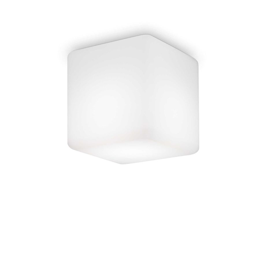 Φωτιστικό Επιδαπέδιο Ø390 x H1695mm 1xE27 Λευκό Οπάλ Ideal Lux Itaca PT1 180953