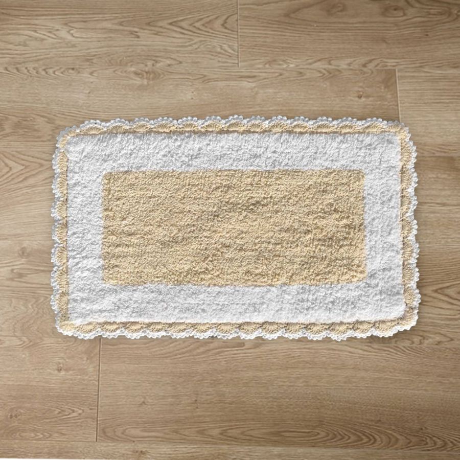ΠΑΤΑΚΙ ΜΠΑΝΙΟΥ ΜΠΕΖ ΒΑΜΒΑΚΕΡΟ ANATOLI 45X75 San Lorentzo 4100118BEIGE