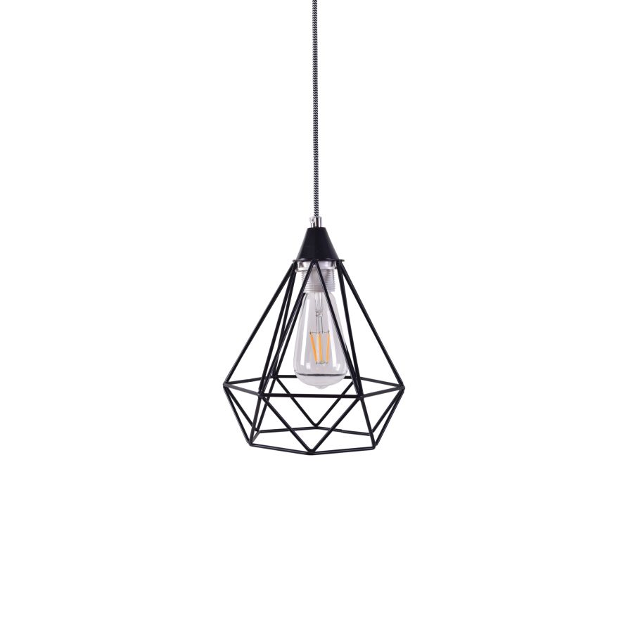 SE148-19 MILA PENDANT LAMP BLACK METAL Δ3 HOMELIGHTING 77-3571