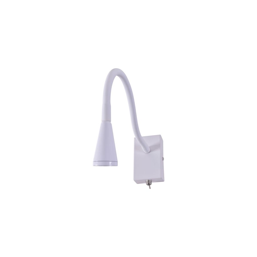 SE 124-1AW CABLE WALL LAMP  WHITE MAT A2 HOMELIGHTING 77-3590