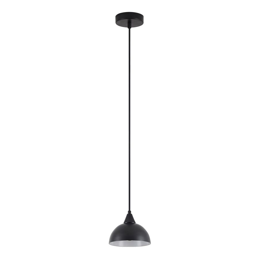 SE21-BL-B10-MS3 ADEPT PENDANT Black Metal Shade + HOMELIGHTING 77-9053