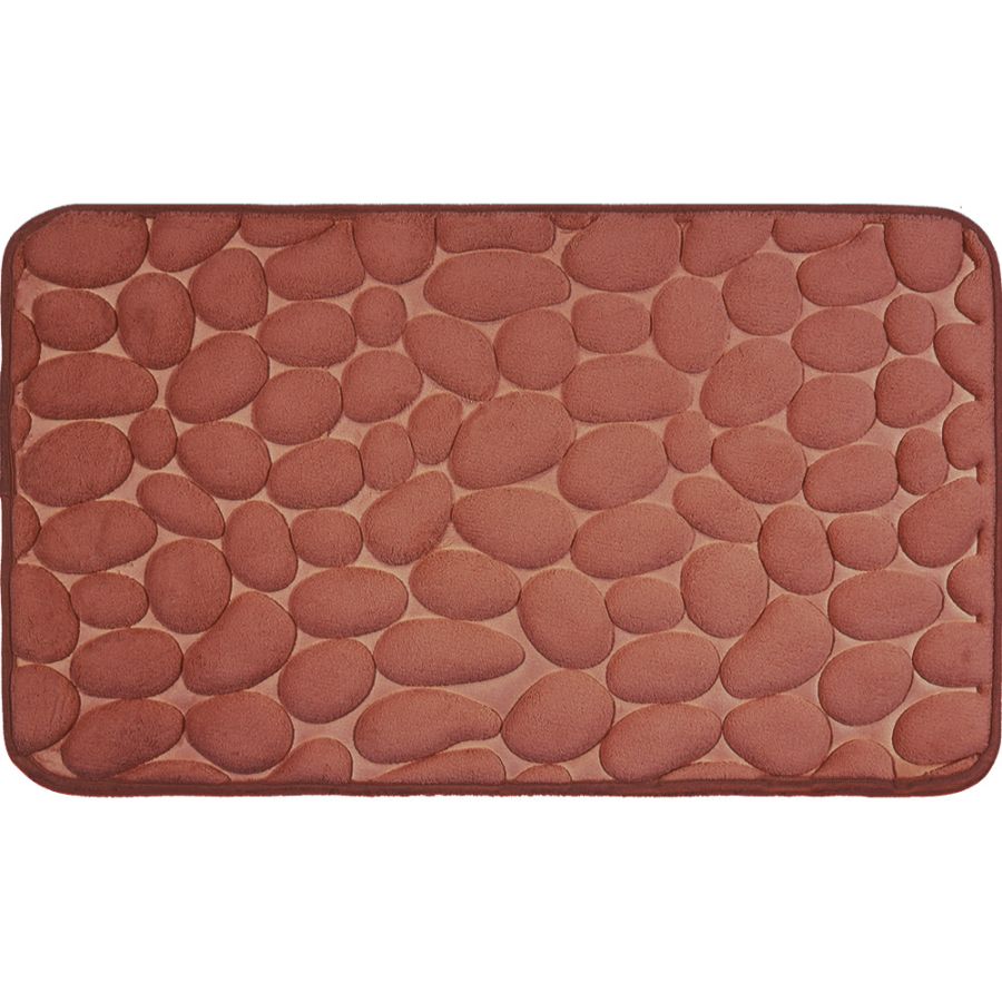 ΠΑΤΑΚΙ ΜΠΑΝΙΟΥ MEMORY FOAM ΚΑΦΕ 45Χ75 San Lorentzo 1800212BROWN