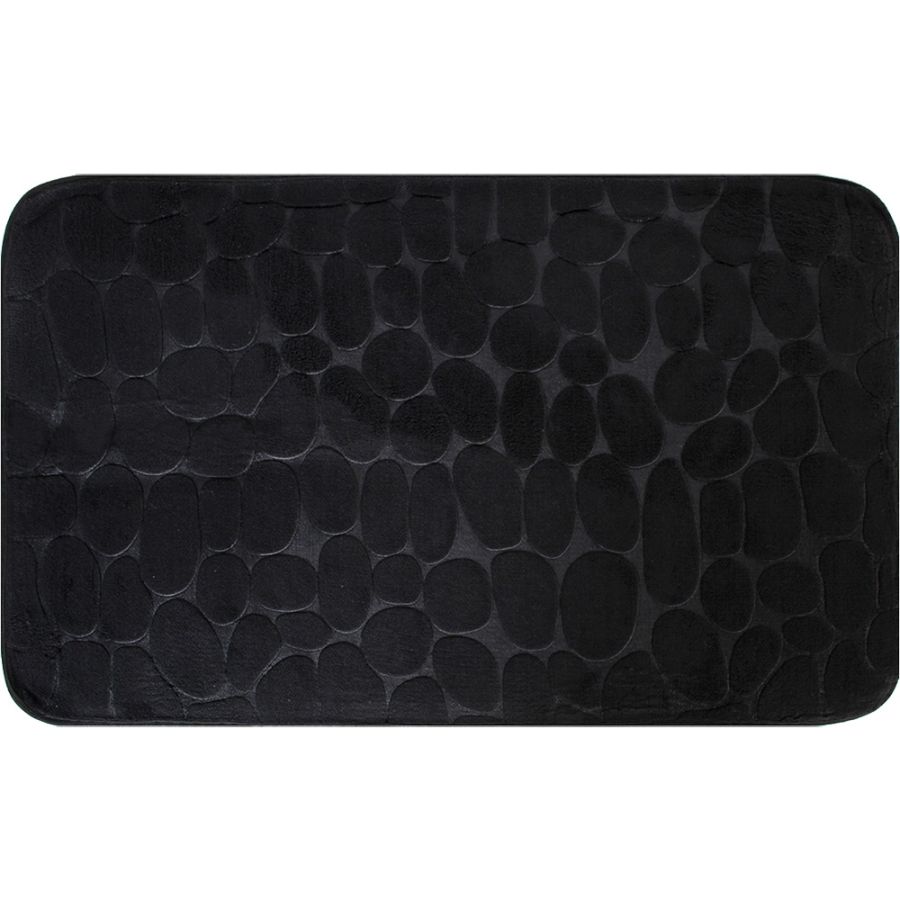 ΠΑΤΑΚΙ ΜΠΑΝΙΟΥ MEMORY FOAM ΜΑΥΡΟ 50X80 San Lorentzo 18000483BLACK