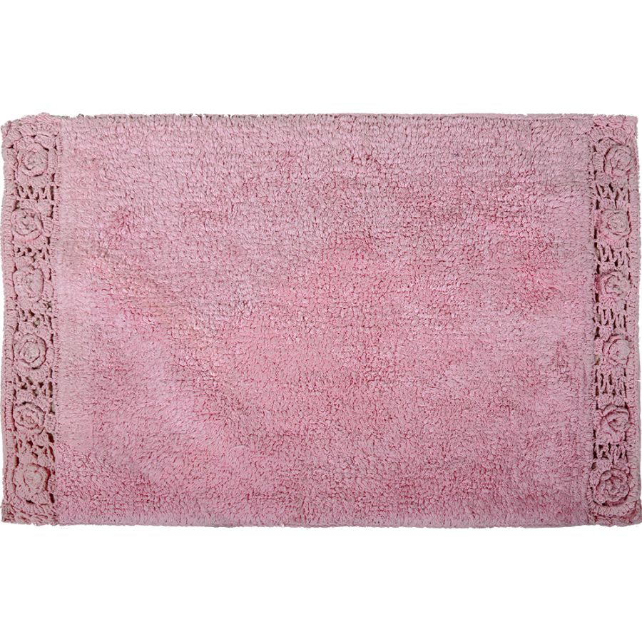 ΠΑΤΑΚΙ ΜΠΑΝΙΟΥ #925 DOUBLE LACE ΑΠΑΛΟ ΡΟΖ 50X80 San Lorentzo 2064 LT ROSE