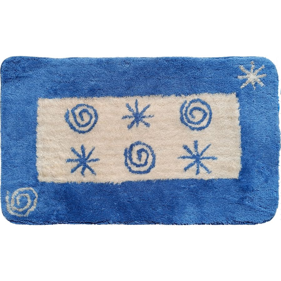 ΠΑΤΑΚΙ ΜΠΑΝΙΟΥ SIRIUS ΣΙΕΛ 60X100 San Lorentzo 1143LTBLUE