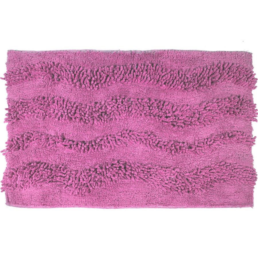 ΠΑΤΑΚΙ ΜΠΑΝΙΟΥ BM-459 WAVES ΛΙΛΑ 45X70 San Lorentzo 1404 LILA