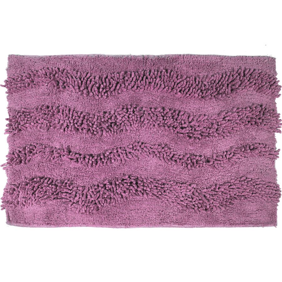 ΠΑΤΑΚΙ ΜΠΑΝΙΟΥ BM-459 WAVES ΜΩΒ 45X70 San Lorentzo 1404PURPLE