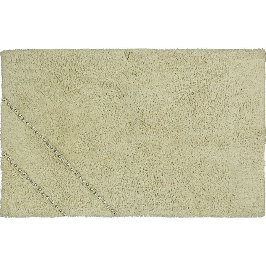 ΠΑΤΑΚΙ ΜΠΑΝΙΟΥ ΜΠΕΖ DIAMOND COTTON 50Χ80 San Lorentzo 1007BEIGE