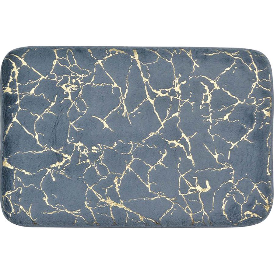 ΠΑΤΑΚΙ ΜΠΑΝΙΟΥ MEMORY FOAM VibrantRoots ΓΚΡΙ 40x60cm San Lorentzo 8064GREY