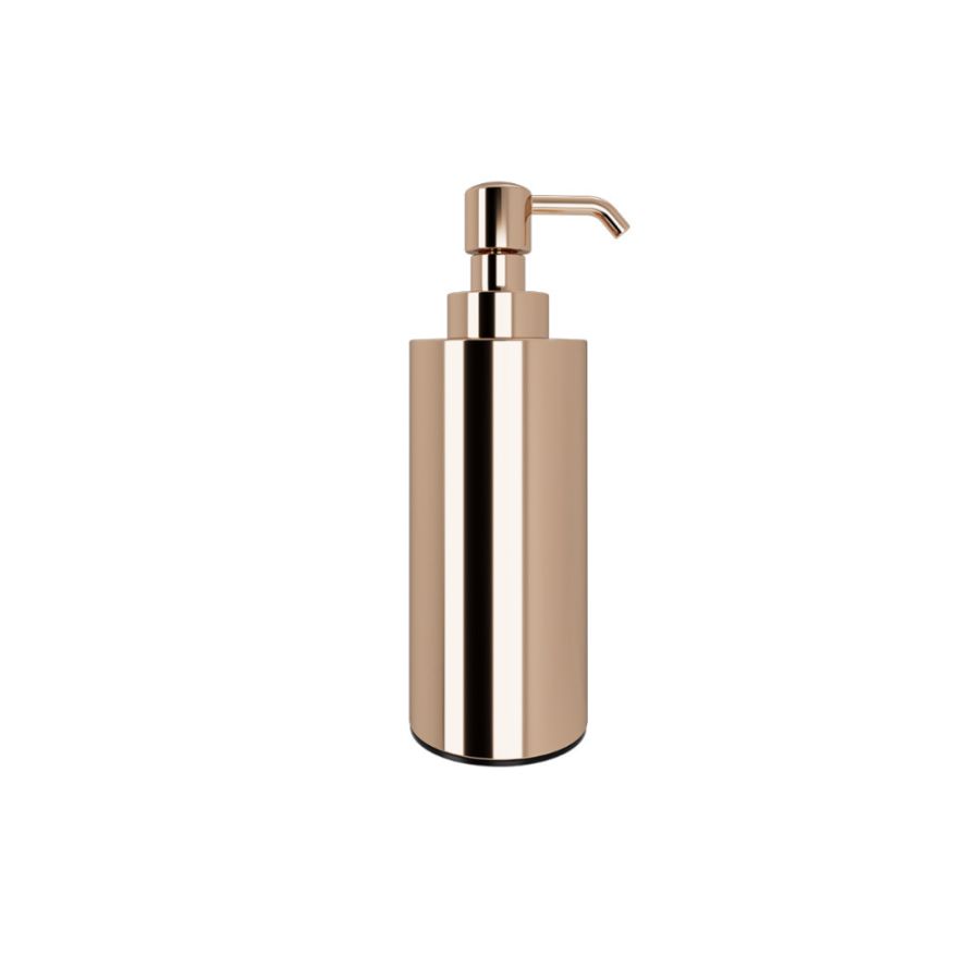 Ντισπένσερ 220ml Μεταλλικό Επικαθήμενο W60xD60xH190mm Rose Gold Gloss PVD Verdi 3012051