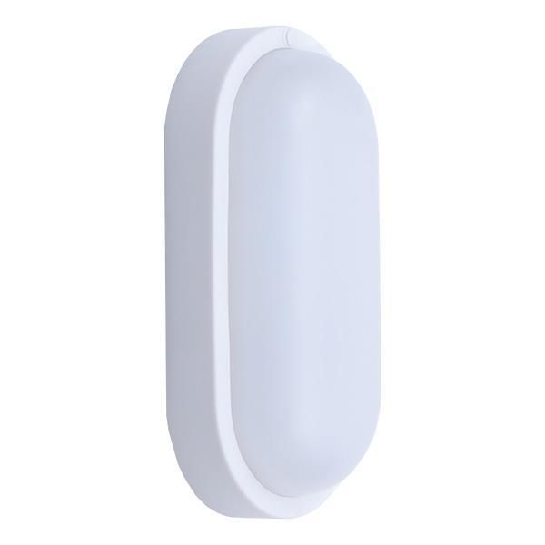 ΦΩΤΙΣΤΙΚΟ ΤΟΙΧΟΥ ΟΒΑΛ LED 12W 160X90X51 12/24V AC/DC 6500K IP54 ΛΕΥΚΟ PLUS ARTE ILLUMINA Eurolamp 145-20040
