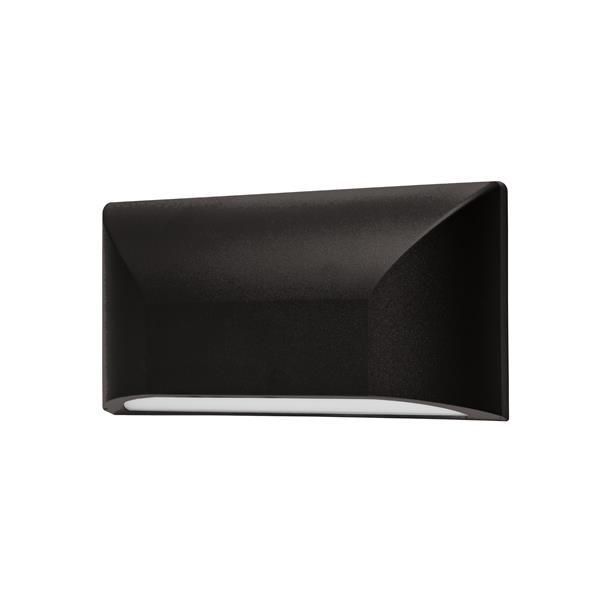 ΑΠΛΙΚΑ ΤΟΙΧΟΥ LED SLIM 6W IP65 220-240V 4000K 220X51X113mm ΜΑΥΡΟ PRO ARTE ILLUMINA Eurolamp 145-52075