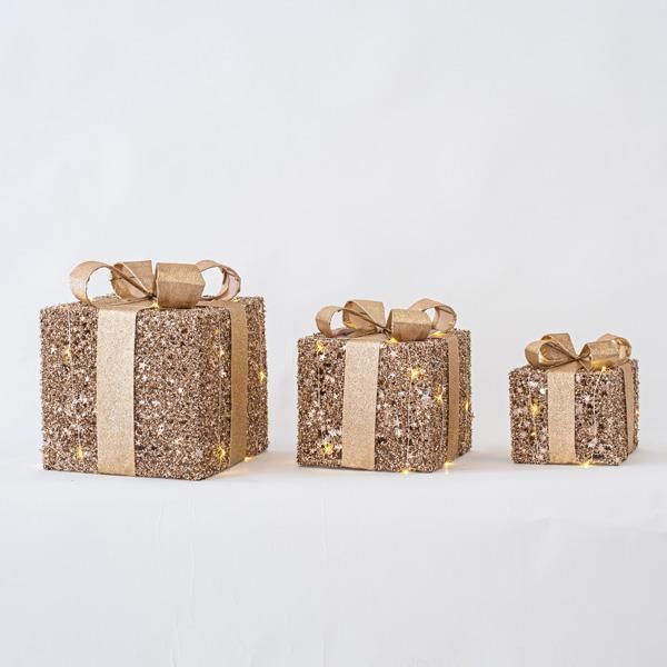 ΦΩΤΙΖΟΜΕΝΑ ΔΩΡΑ, ΣΑΜΠΑΝΙ, 15-20-25cm Eurolamp 600-45621