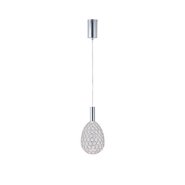 ΦΩΤΙΣΤΙΚΟ ΜΟΝΟΦΩΤΟ ΜΕΤΑΛΛO ΟΒΑΛ LED 6,3W 3000K 648lm Φ140x1400mm ΑΣΗΜΙ ARTE ILLUMINA PERFORATO Eurolamp 144-15064