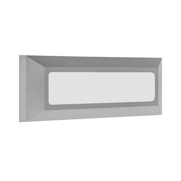 ΦΩΤΙΣΤΙΚΟ ΤΟΙΧΟΥ SLIM LED 4W IP65 230V 3CCT 230X80mm ΓΚΡΙ PRO ARTE ILLUMINA Eurolamp 145-52072