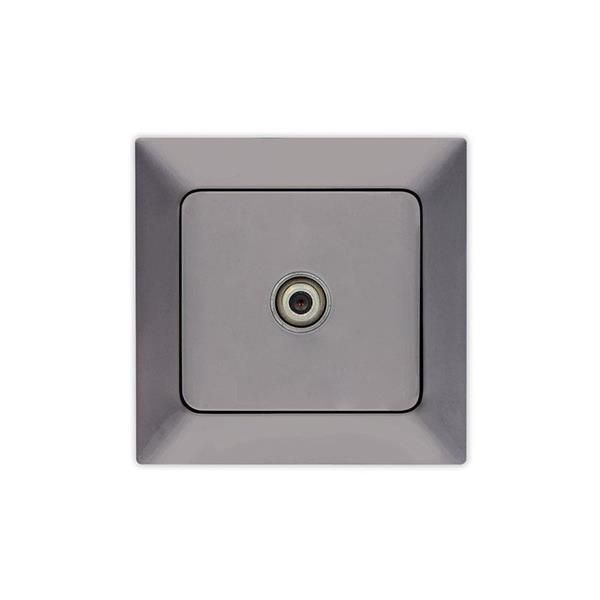 ΠΡΙΖΑ ΤV F CONNECTOR ΓΡΑΦΙΤΗΣ 152-16311