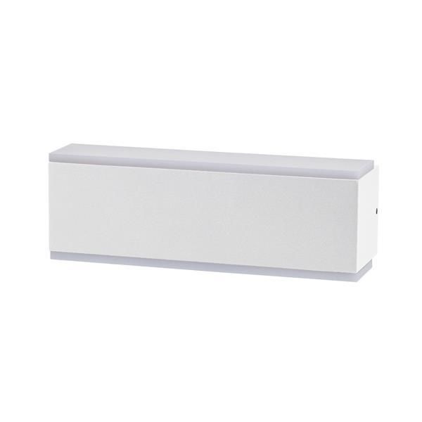 ΑΠΛΙΚΑ ΤΟΙΧΟΥ UP-DOWN ΤΕΤΡΑΓΩΝΗ ΑΛΟΥΜΙΝΙΟΥ LED 10W ΛΕΥΚΗ "NIKITA" ARTE ILLUMINA Eurolamp 145-82093