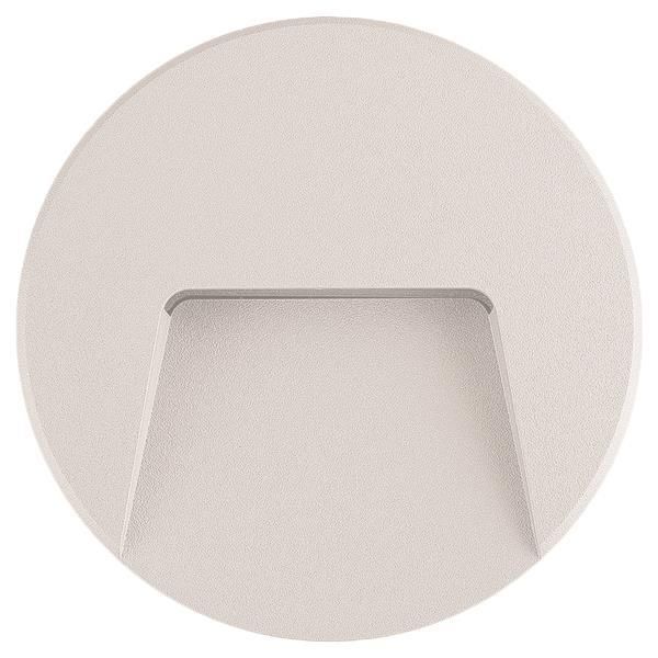 ΦΩΤΙΣΤΙΚΟ ΤΟΙΧΟΥ SLIM LED 3W IP65 230V 3000K Φ135mm ΛΕΥΚΟ PRO ARTE ILLUMINA Eurolamp 145-52014