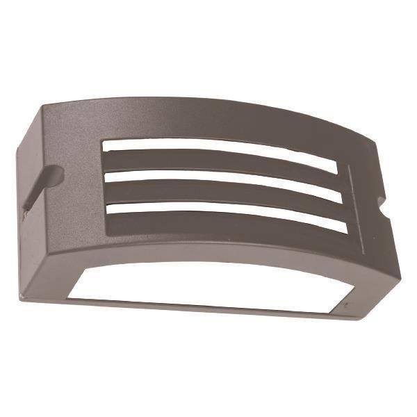 ΑΠΛΙΚΑ ΤΟΙΧΟΥ LM04 ΟΒΑΛ E27 MAX 10W LED 220X99X100 IP54 ΓΚΡΙ PRO ARTE ILLUMINA Eurolamp 145-20235