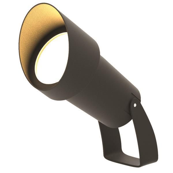 ΣΠOT ΚΗΠΟΥ ΠΛΑΣΤΙΚΟ ΜΕ ΚΑΛΥΠΤΡΟ GU10 IP54 230V Φ95X100 ΜΑΥΡΟ ARTE ILLUMINA Eurolamp 145-82027