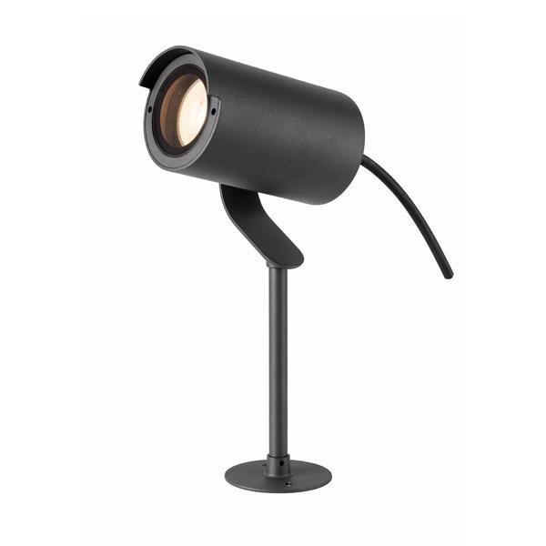 ΣΠOT ΚΗΠΟΥ ΜΕΤΑΛΛΙΚΟ ΓΡΑΦΙΤΗΣ GU10 MAX 20W IP65 180X110X50mm ARTE ILLUMINA Eurolamp 145-82038