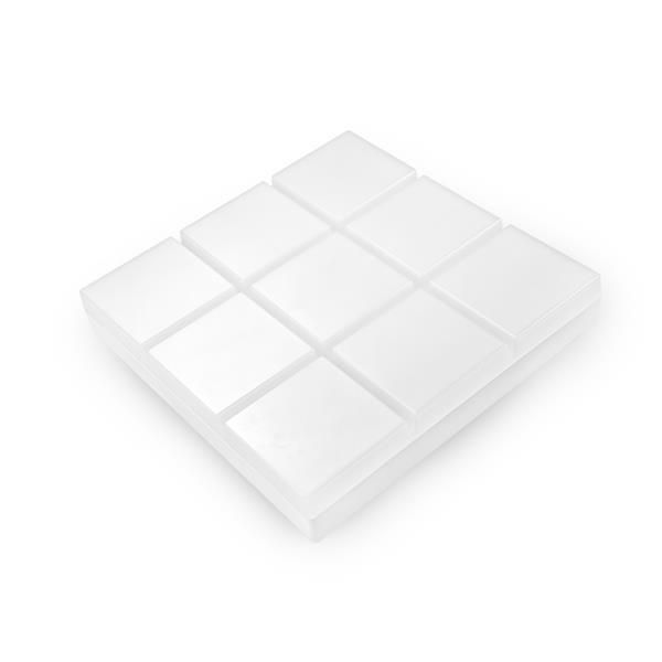 ΠΛAΦΟΝΙΕΡΑ ΤΕΤΡΑΓΩΝΗ LED 36W 4000K 360X360X60mm ΛΕΥΚΗ IP54 ARTE ILLUMINA Eurolamp 145-20082