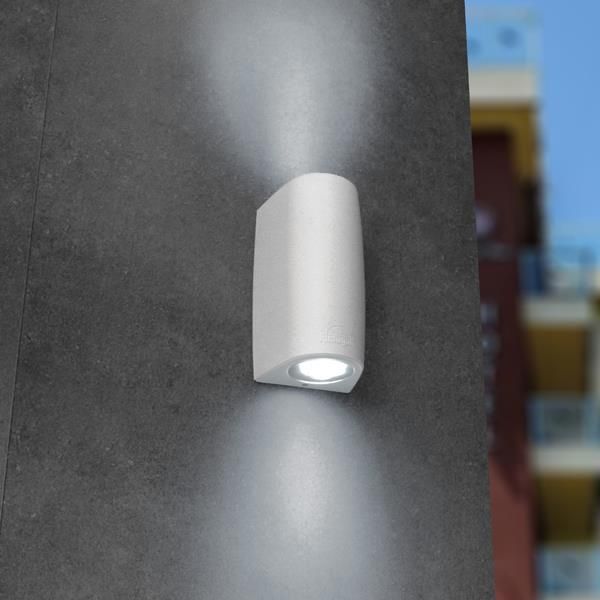 FUMAGALLI MARTA  90 2L ΑΠΛΙΚΑ ΤΟΙΧΟΥ UP & DOWN ΛΕΥΚΗ GU10 2X3,5W 170X92mm Eurolamp 145-26271