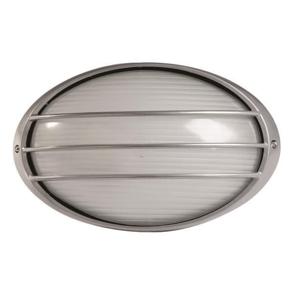 ΑΠΛΙΚΑ ΤΟΙΧΟΥ OBAΛ ΑΛΟΥΜΙΝΙΟΥ ΓKPI ΜΕ ΓΡΙΛΙΕΣ ARTE ILLUMINA Eurolamp 147-55065