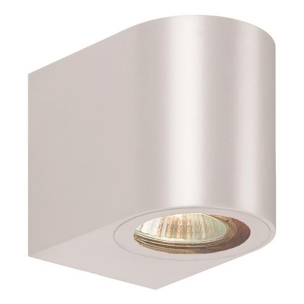 ΑΠΛΙΚΑ ΤΟΙΧΟΥ DOWN ΟΒΑΛ GU10 IP54 ΛΕΥΚΗ ARTE ILLUMINA Eurolamp 145-82060