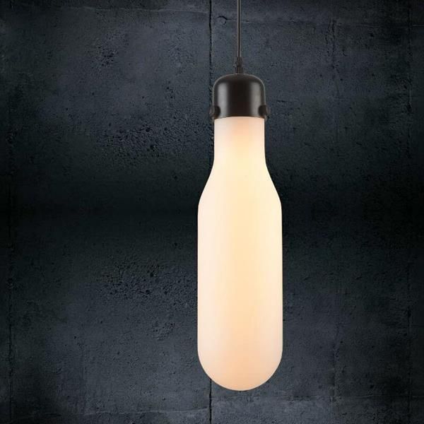 ΦΩΤΙΣΤΙΚΟ BOTTLE OPAL Φ100 E27 "ΜΗΛΟΣ" Eurolamp 153-56702