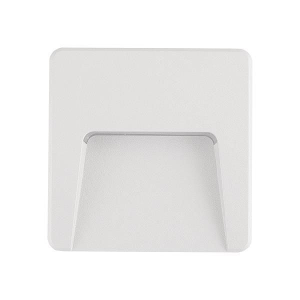 ΦΩΤΙΣΤΙΚΟ ΤΟΙΧΟΥ SLIM LED 3W IP65 230V 3CCT 120X120mm ΛΕΥΚΟ PRO ARTE ILLUMINA Eurolamp 145-52096