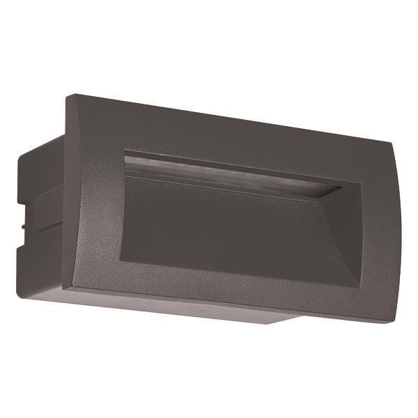 ΦΩΤΙΣΤΙΚΟ ΧΩΝΕΥΤΟ LED 3W IP54 220-240V 140X70X70mm ΓΡΑΦΙΤΗ PRO ARTE ILLUMINA Eurolamp 145-52503