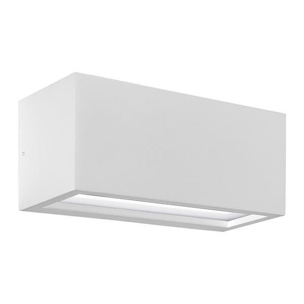 ΑΠΛΙΚΑ ΤΟΙΧΟΥ Ε27 250X110X10 IP54 ΛΕΥΚΗ "AMIGO" ARTE ILLUMINA Eurolamp 145-20638
